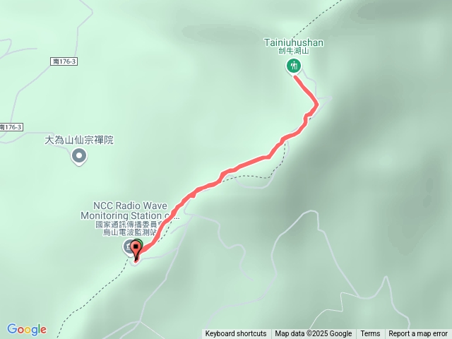 小百岳集起來刣牛湖山登山步道202502151036