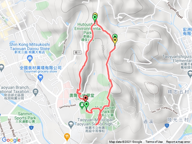 虎頭山步道110.04.04