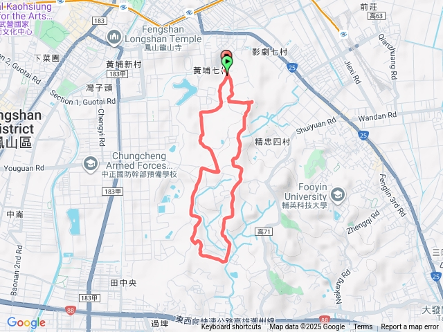 鳳凰山水泥路加志工休息站