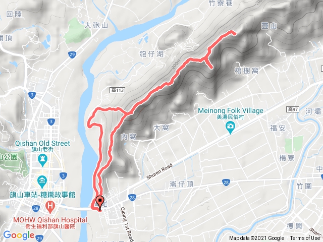 20210130高雄旗靈縱走七小福