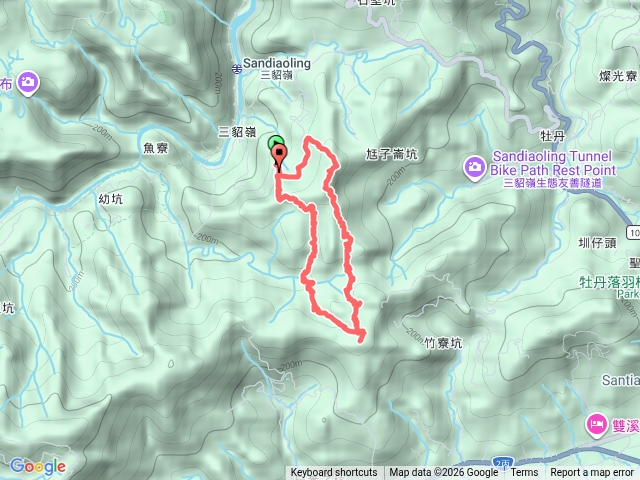 2026.03.21瑞芳石壁坑產道2.5K~新路尾山腰古道～新路尾溪畔古道～新路尾山（原路來回）～谷線新路～頂坑山～石壁坑產道2 K