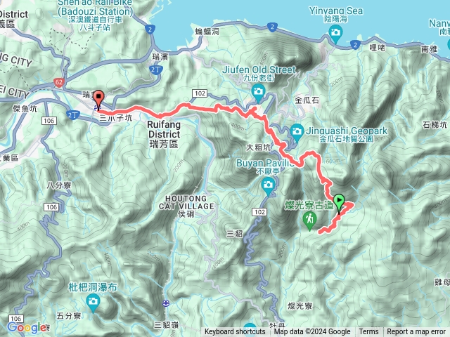 淡蘭古道尋寶任務淡蘭北路第一段：瑞芳車站至慶雲宮20240824143807