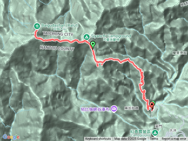 20250927-0928 白姑大山兩天一夜（住松針營地）