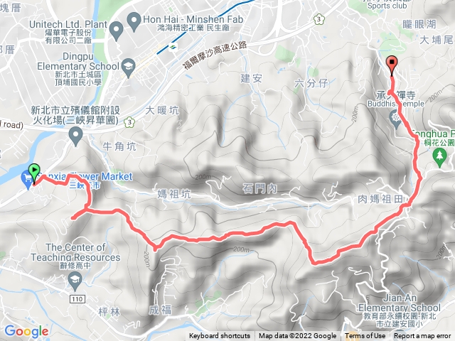 2022-0115 台北天際線-三峽土城段(十八羅漢岩成福步道)