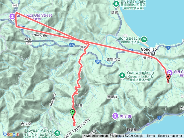 2026-01-15拜訪新北貢寮龍岡山龍字碑五酒桶山大石壁坑山爬山趣預覽圖