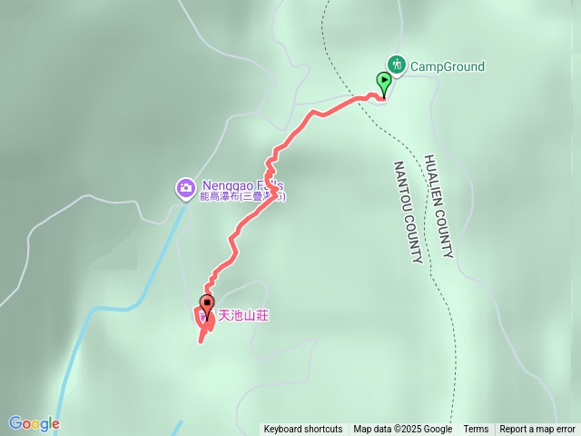 奇萊南華交叉口-天池山莊