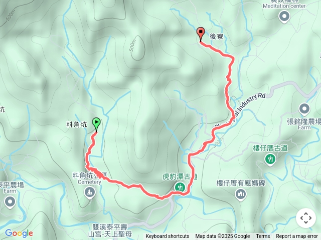 2025-03-20 崩山坑古道尾段 後仔寮水圳路保甲路