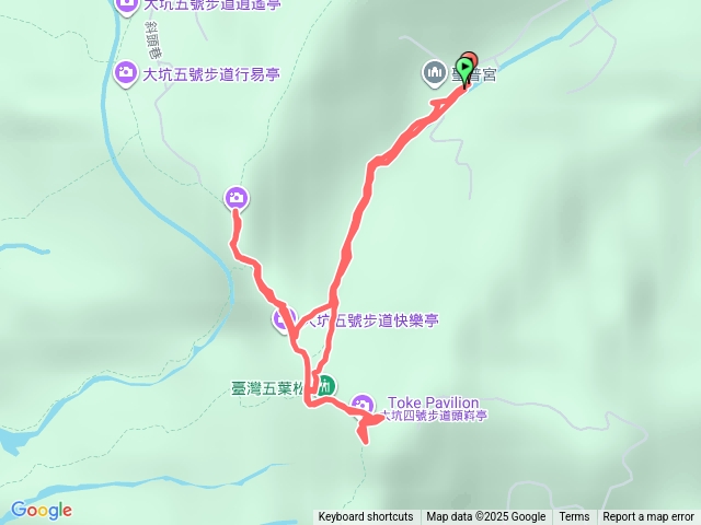 台中大坑5號登頭嵙山黑松亭（聖普宮）20250809