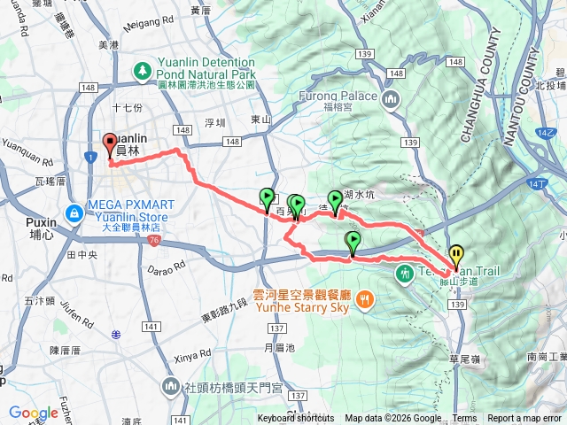 百果山-萬里長城-隴頂古道預覽圖