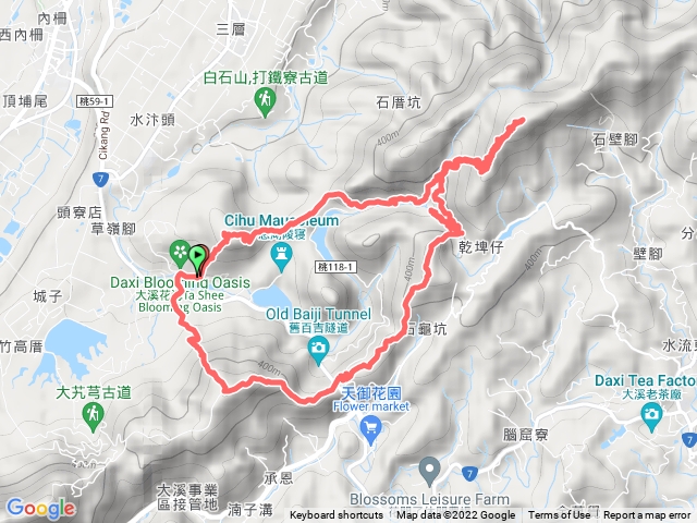 打鐵寮古道，頭寮、石龜坑、白石、草嶺4山