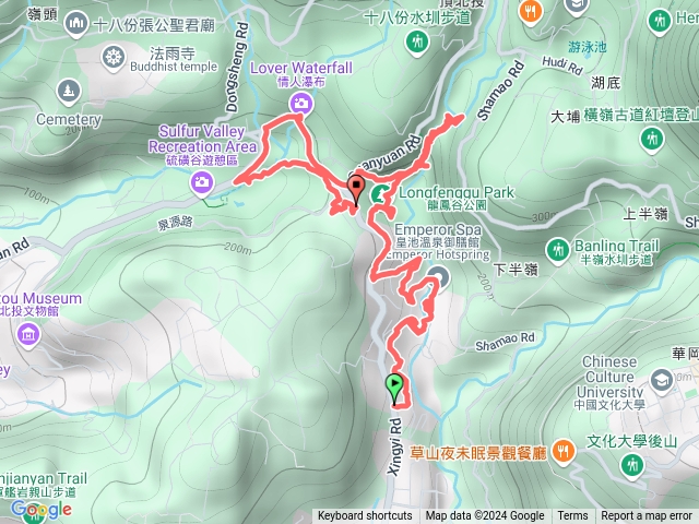 20240914 磺溪溫泉步道 龍鳳谷步道 情人瀑布 硫磺谷步道預覽圖