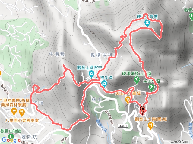 新北市八里 觀音山、牛港稜、廖添丁洞O行