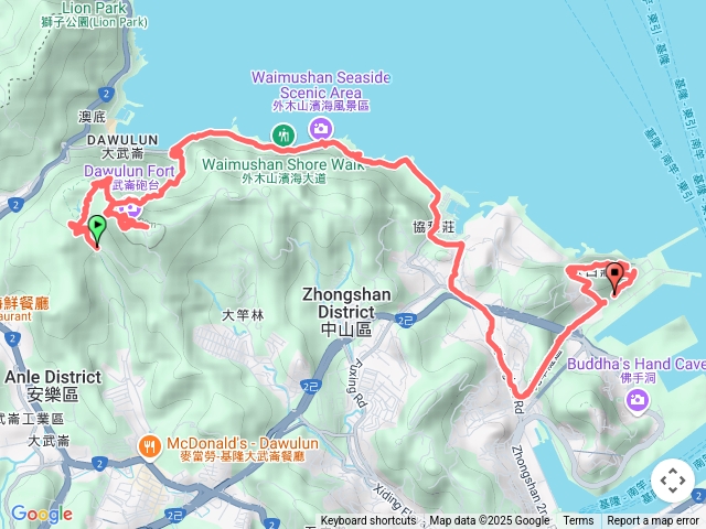 基隆砲台（情人湖大武崙山砲台白米甕砲台）