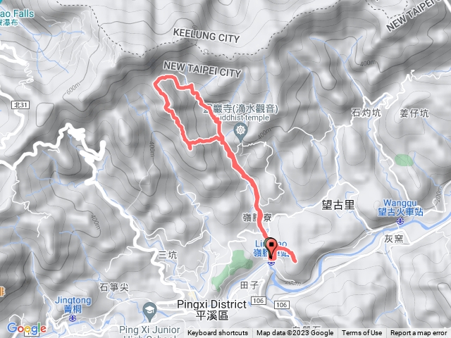 2023-03-25柴橋坑山-姜南山-尪仔石坑-嶺腳寮山9字型走
