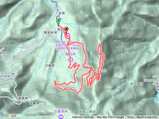 溪頭走台寅山上天文台預覽圖