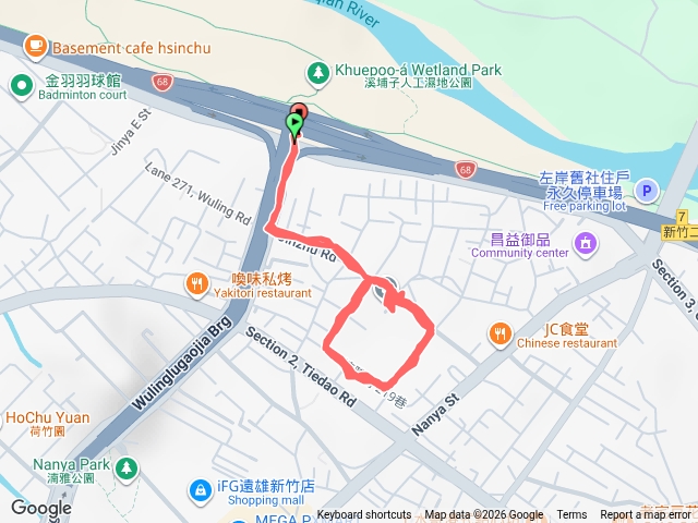 舊社國小夜跑（秦陳）