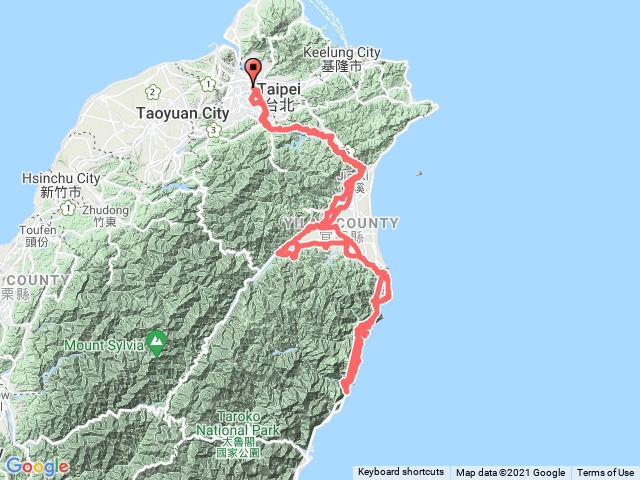 （機車路線）北宜公路-蘇花改-新城-舊蘇花