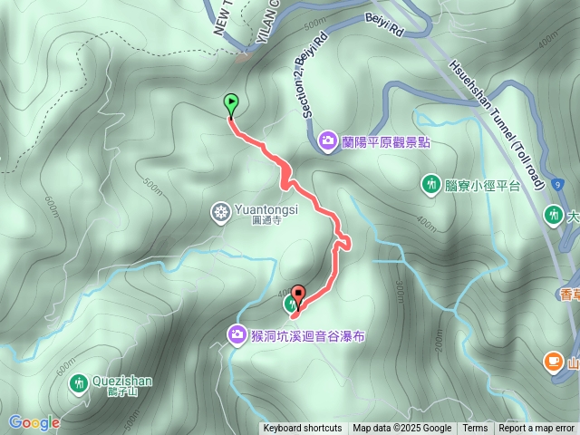 淡蘭古道南路第四第五段-四堵古道切一半-公車923F723---5