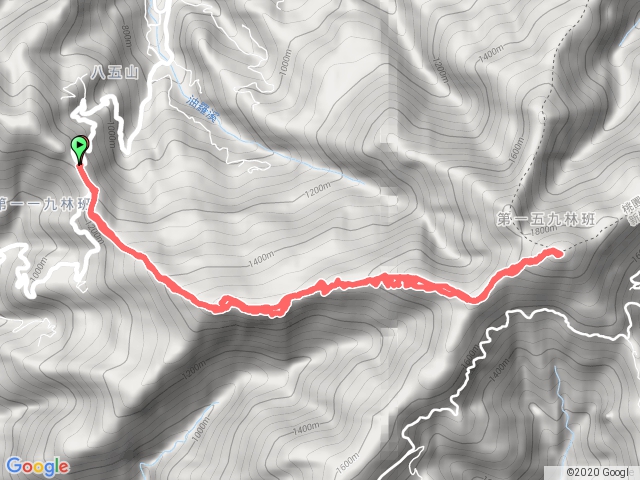 凌空廊道～大混山～李棟山往返