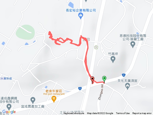 苗栗/後龍/下埒尾山，H88m (海軍三角點1028)