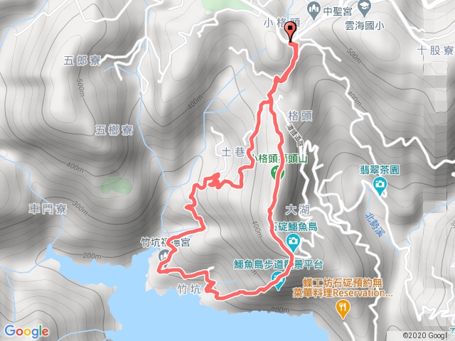 新店小格頭獅頭山