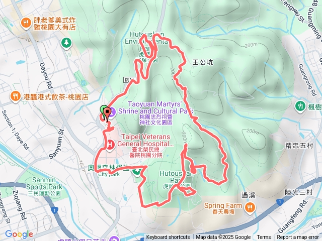 虎頭山山徑越野跑