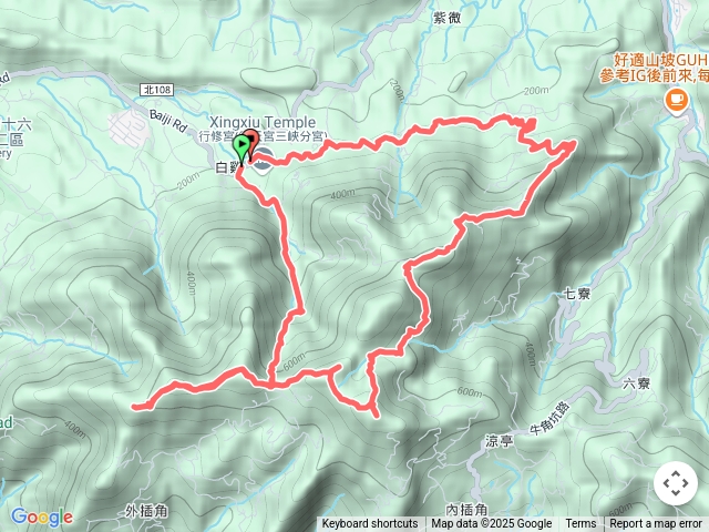 三峽白雞三山+六寮崙山預覽圖