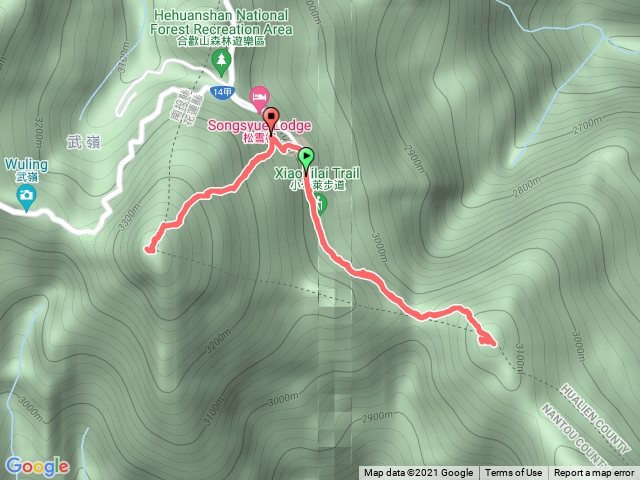 合歡山東峰、小奇萊