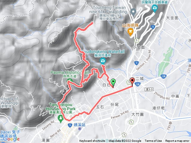 猴洞坑瀑布/跑馬古道