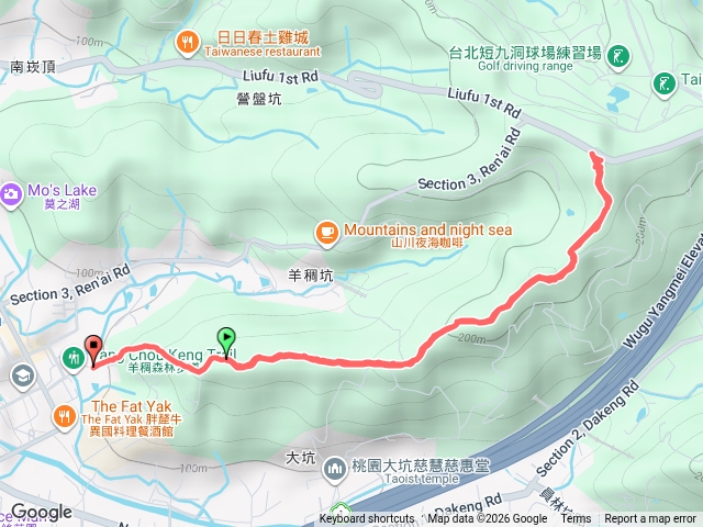 羊稠山步道
