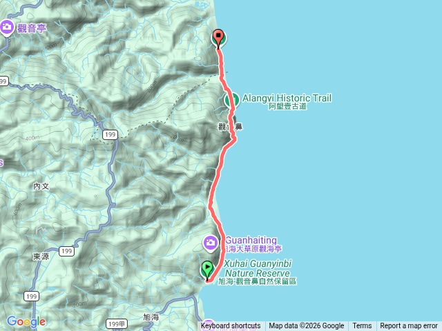 阿朗壹古道預覽圖