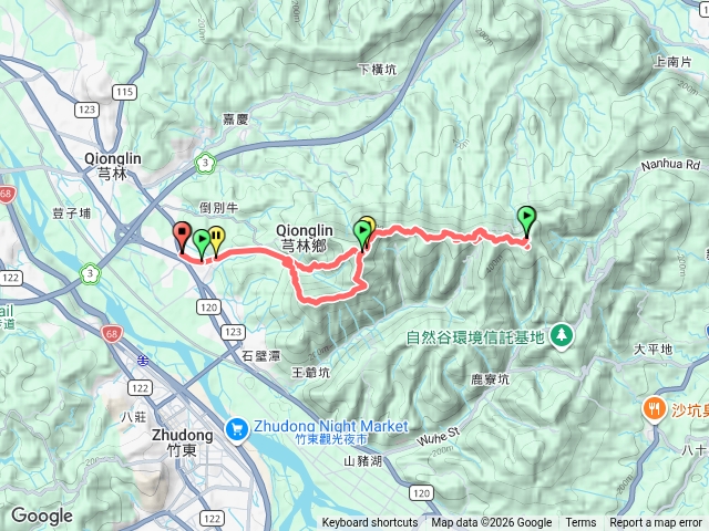 治壹中坑山到顯伯公預覽圖