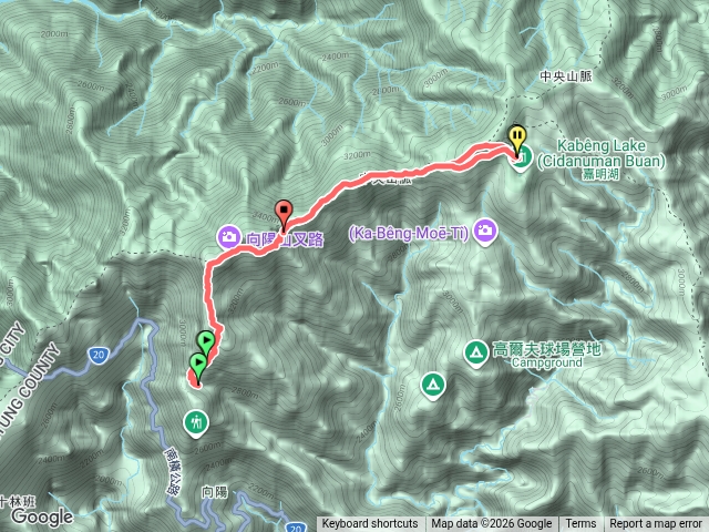 向陽山屋-三叉山-嘉明湖-嘉明湖山屋預覽圖