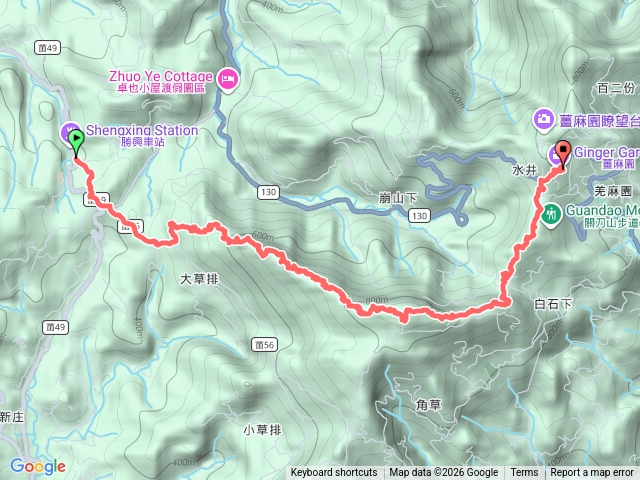 琳-勝興車站縱走關刀山出薑麻園預覽圖