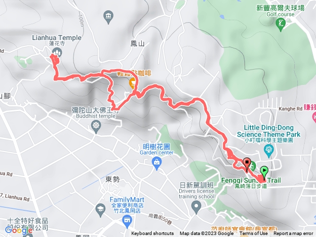 鳳崎落日登山步道