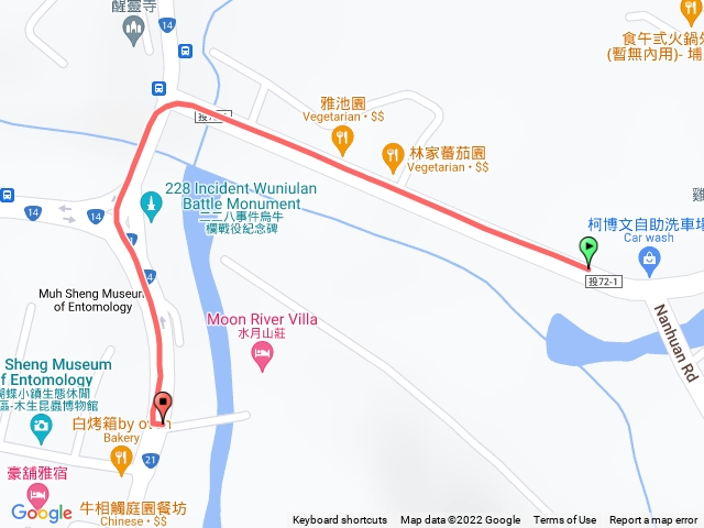 愛蘭橋(南港溪)風光