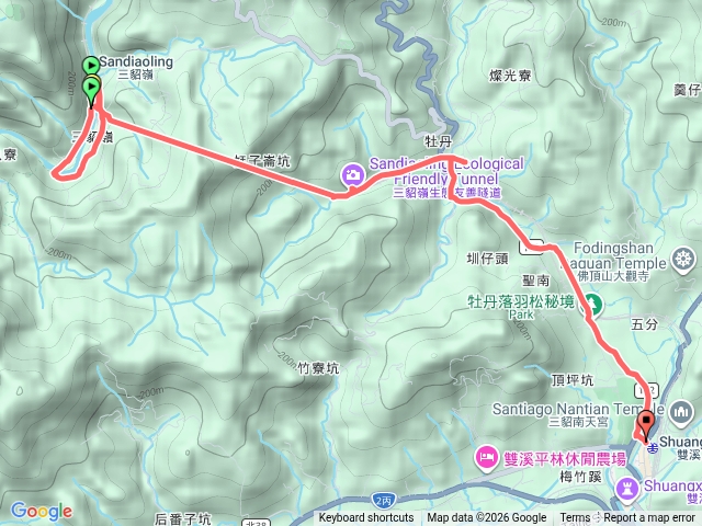 三貂嶺隧道到雙溪