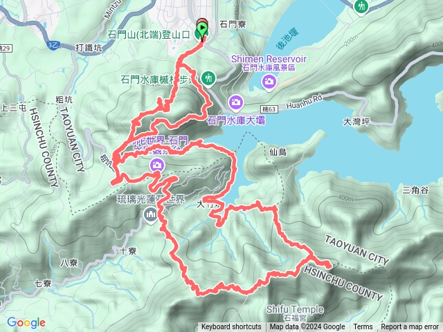 進階版雙石8字縱走（石門山、石牛山、福大山）預覽圖