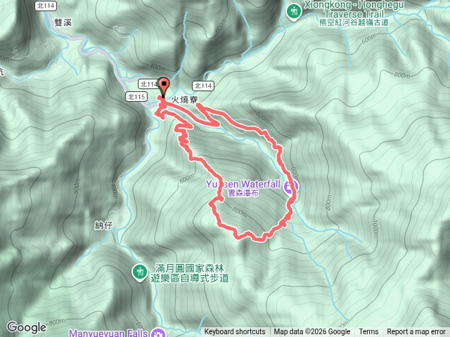 組合山 雲森瀑布預覽圖