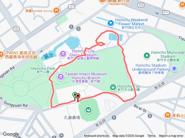 新竹公園步道預覽圖