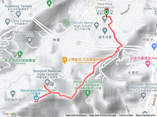 南勢角山來回