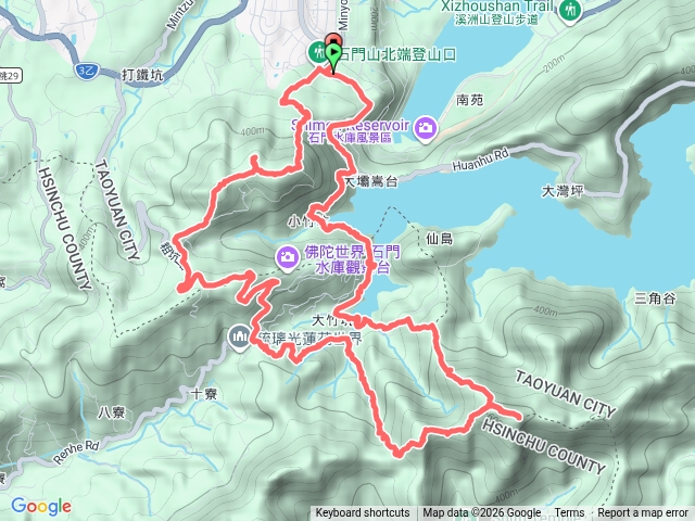 雙石縱走 O還2️⃣ （北登山口預覽圖