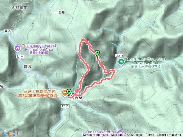 火燒寮山-蚋仔尖-山猴洞預覽圖