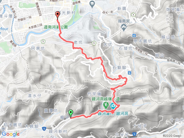 銀河洞、樟山寺、救千宮、政大