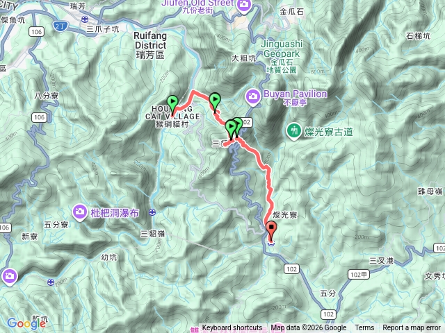 金字碑古道三貂嶺山預覽圖