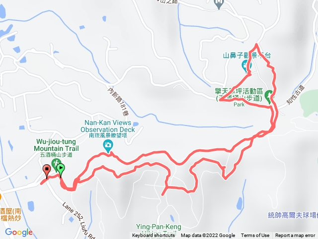 五酒桶山步道