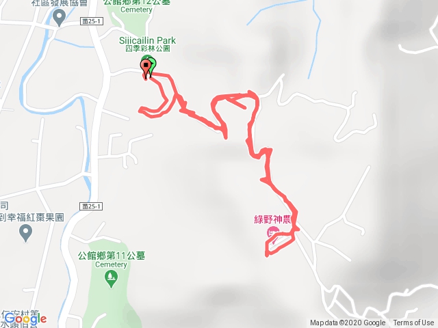 2020/10/24 四季彩林公園、綠野神農露營區