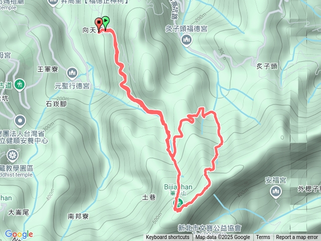 筆架山北峰預覽圖