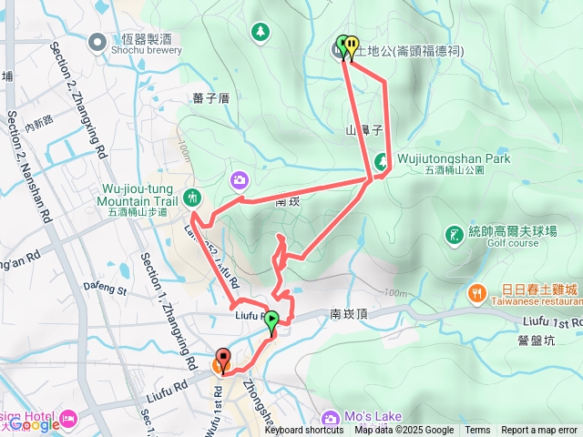五酒桶步道(營盤坑古道下)