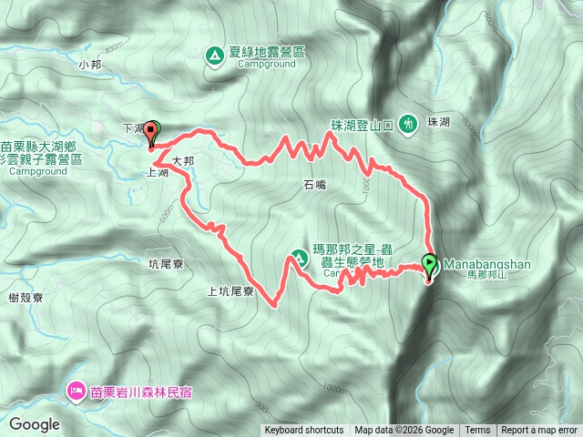 馬拉邦山O型縱走